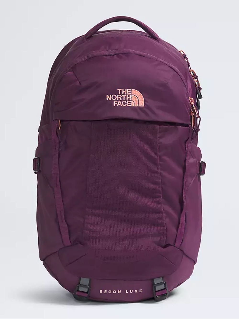 The North Face Recon 30L Luxe Backpack - Plum with Rose Gold Accents